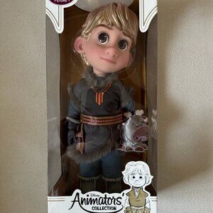 Disney Store Disney Animators' Collection Kristoff 16" Doll 1st Edition